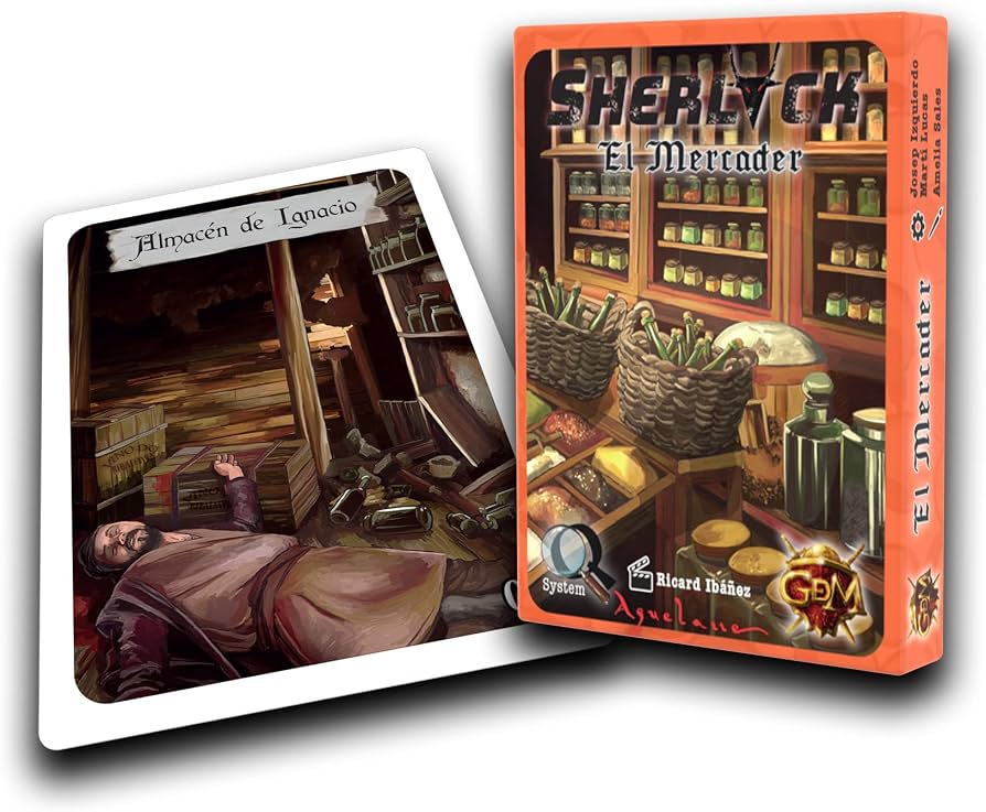 Sherlock Aquelarre: El Mercader - Juego De Mesa En Español