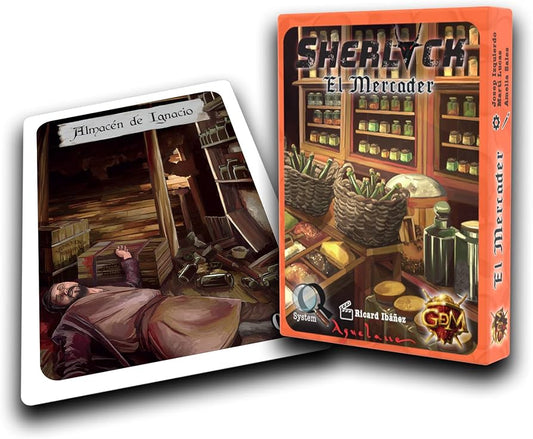 Sherlock Aquelarre: El Mercader - Juego De Mesa En Español