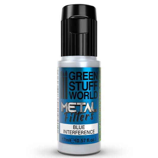 Green Stuff World Metal Filters 17ml Blue Interference