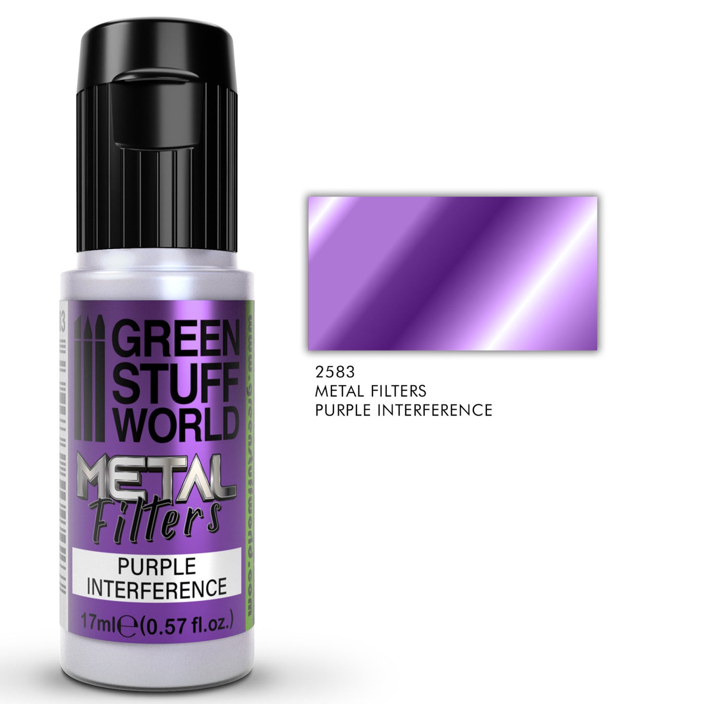 Green Stuff World Metal Filters 17ml Purple Interference