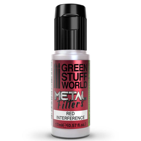 Green Stuff World Metal Filters 17ml Red Interference