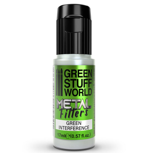 Green Stuff World Metal Filters 17ml Green Interference