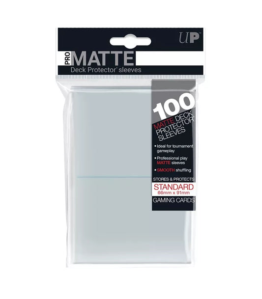 Ultra Pro Matte Micas Standard 66x91mm Transparente Pack 100