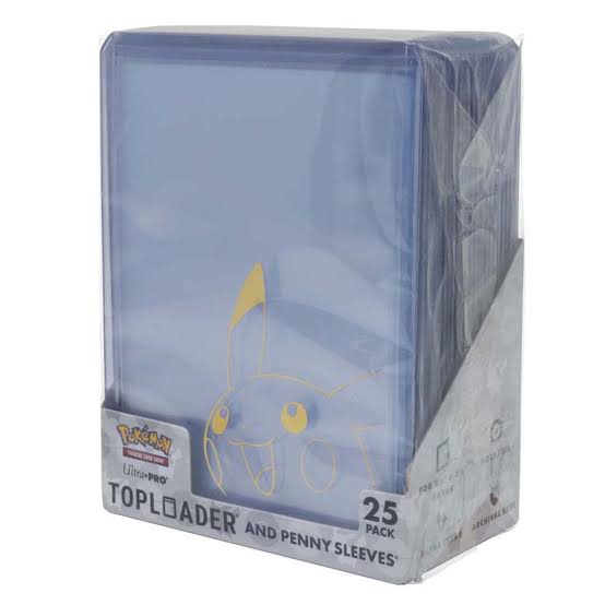 Ultra Pro Pokemon Toploader and Penny Sleeves Micas para cartas