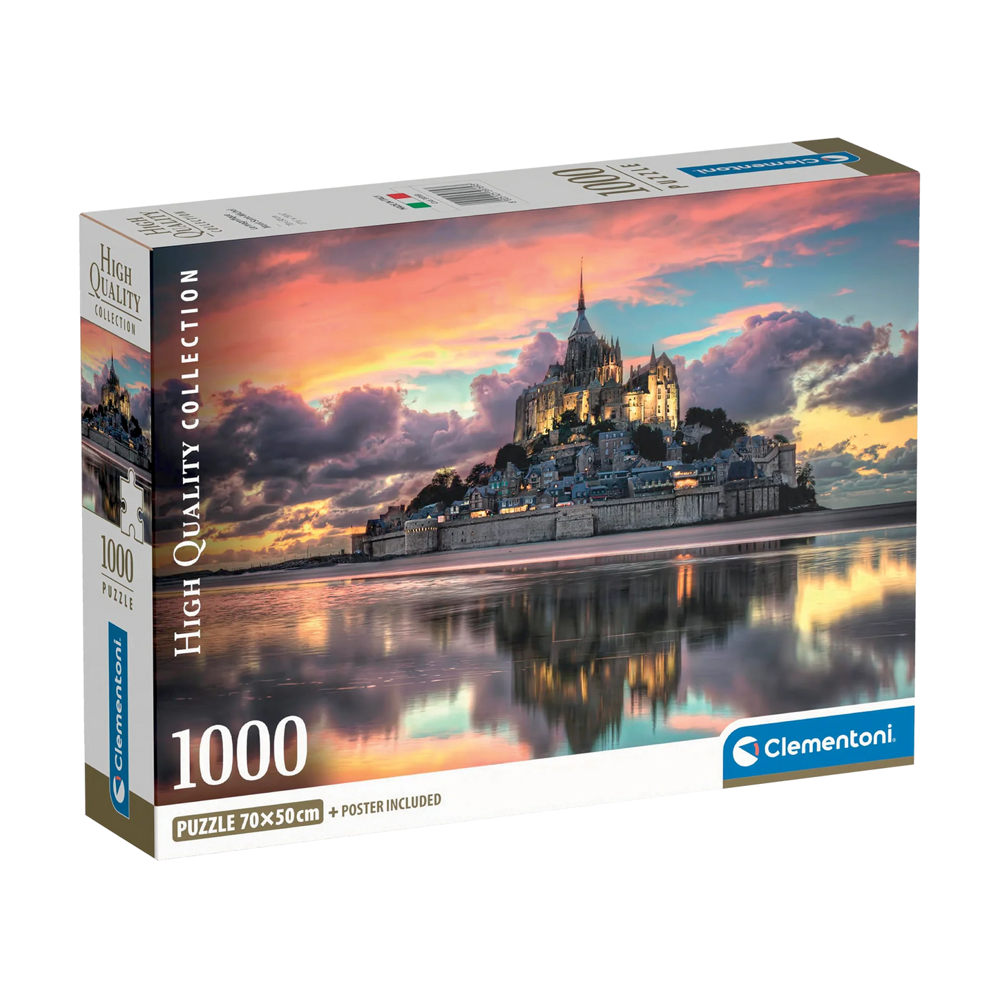 Clementoni Rompecabezas Magnífico Monte Saint Michel 1000pza