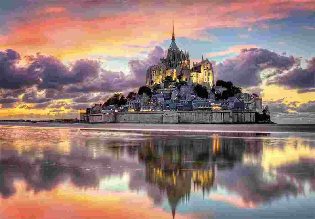 Clementoni Rompecabezas Magnífico Monte Saint Michel 1000pza
