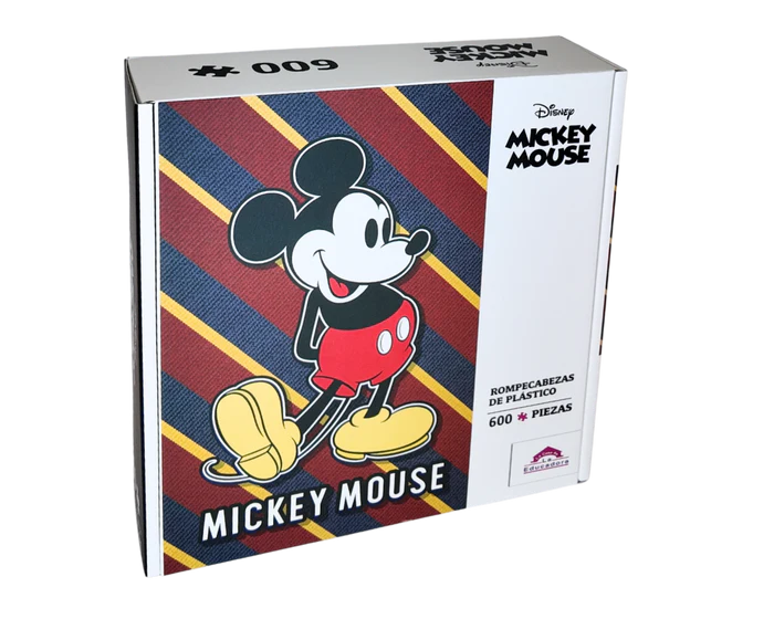 Rompecabezas Mickey University 600 Piezas De Plástico