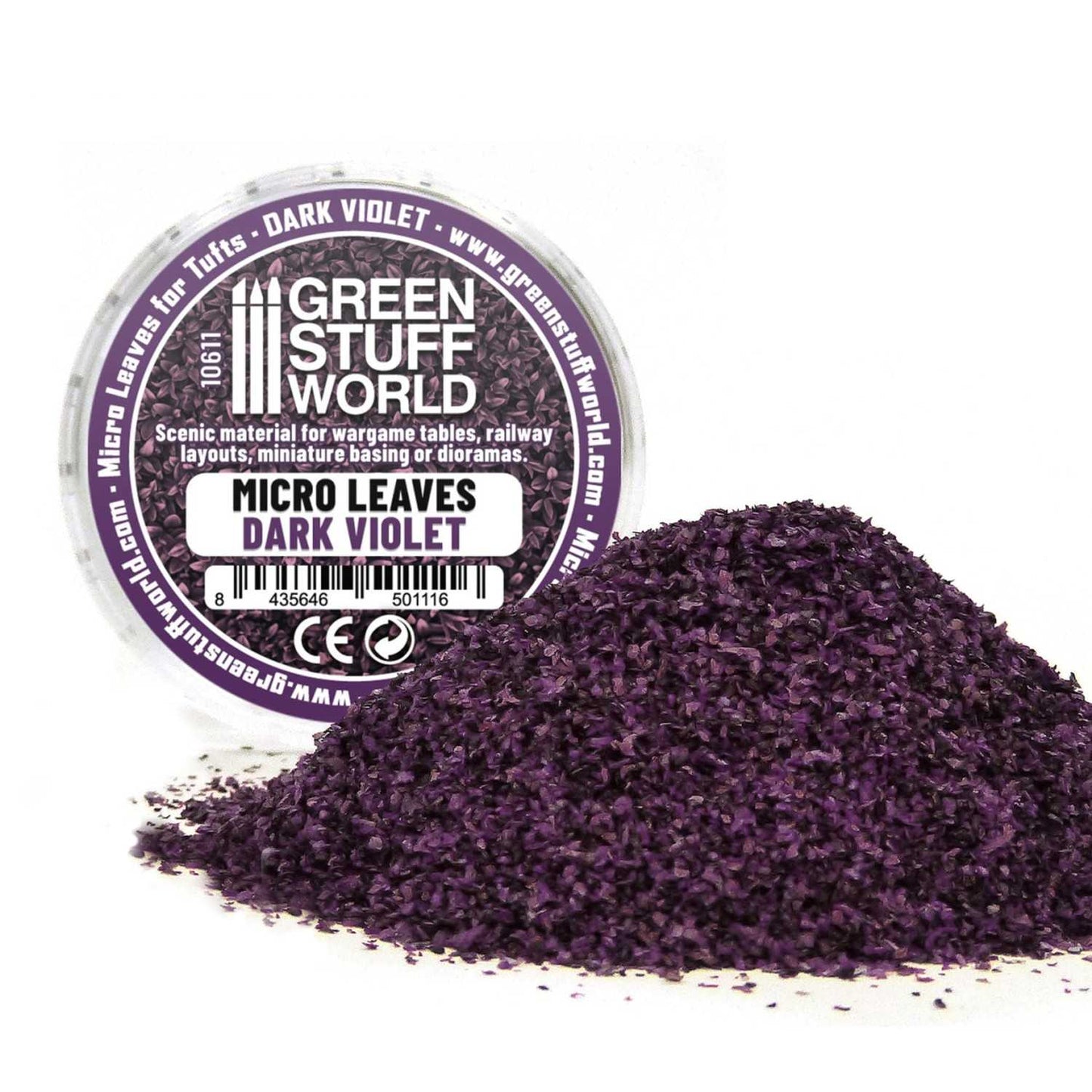 Green Stuff World Micro Hojas Mix Violeta Oscuro 15gr.