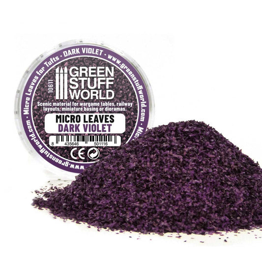 Green Stuff World Micro Hojas Mix Violeta Oscuro 15gr.