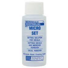 Microscale Micro Set Solución Removedora De Calcomanías 1oz MRS MI-1