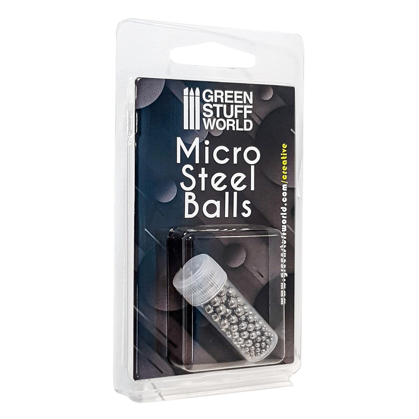 Green Stuff World Micro Bolas de Acero 2-4mm