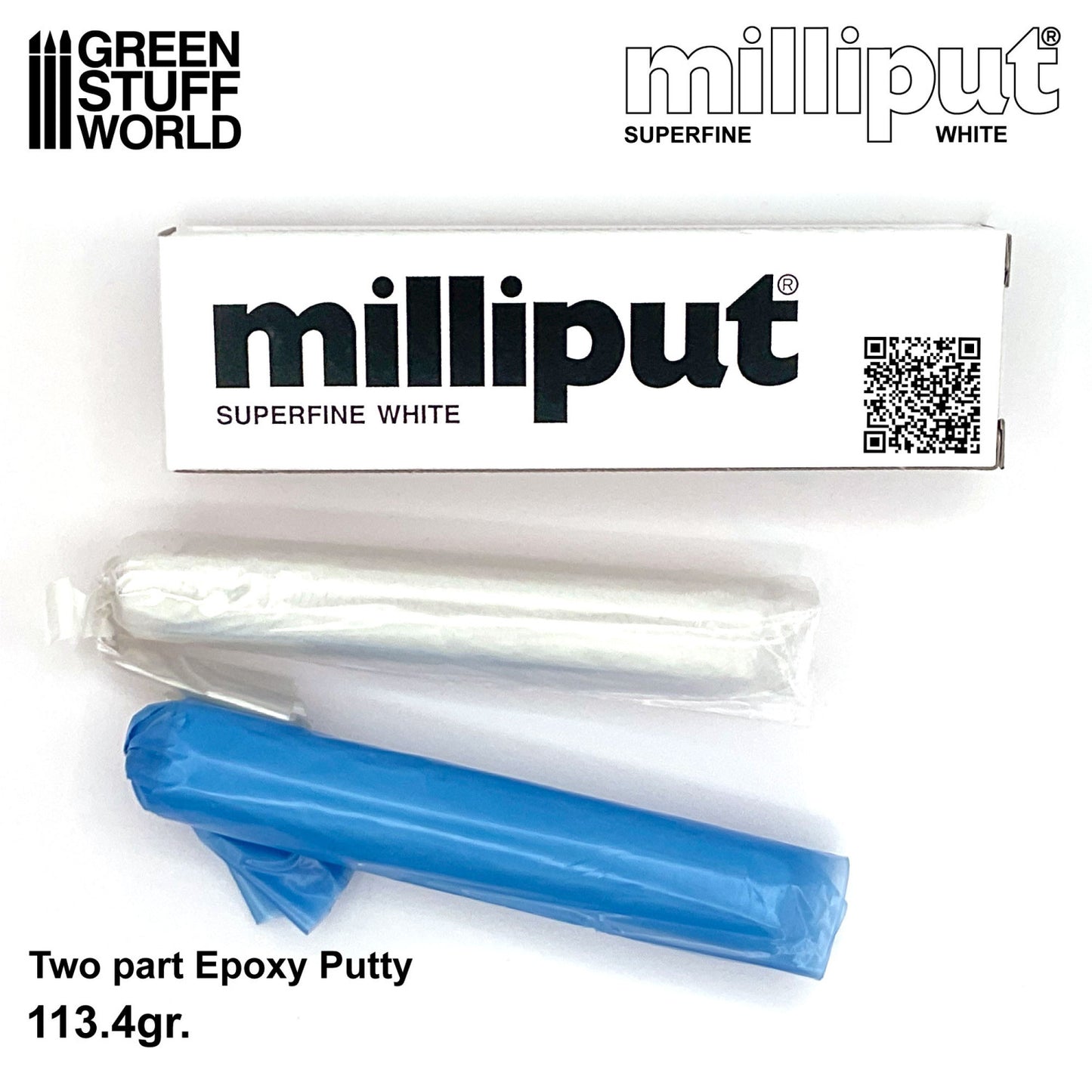 Green Stuff World Milliput Super Fine Blanco 4oz Resina Epoxy