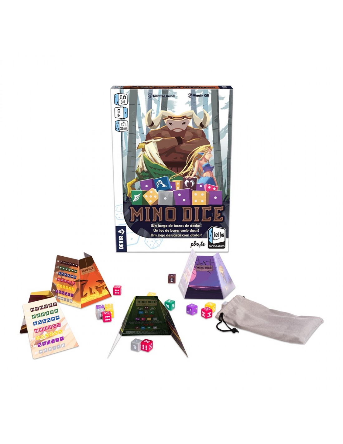 Devir Mino Dice Juego De Mesa - En Español