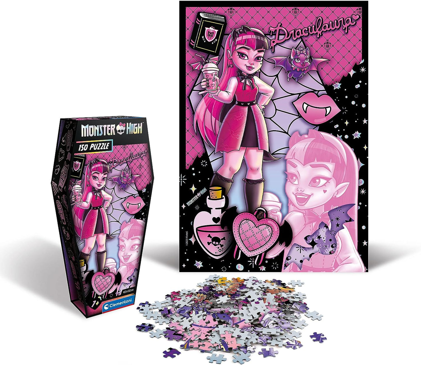 Clementoni Rompecabezas Monster High Draculaura 150 Pza