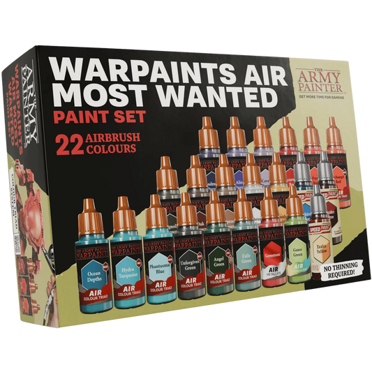 The Army Painter Warpaints Air Most Wanted Paint Set Pintura Acrilica