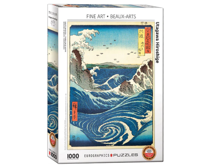 Eurographics Rompecabezas Utagawa Hiroshige Naruto Olas 1000 Pza