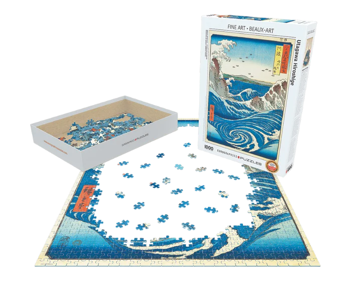 Eurographics Rompecabezas Utagawa Hiroshige Naruto Olas 1000 Pza