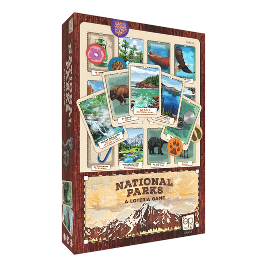 Usaopoly Loteria National Parks Juego De Mesa
