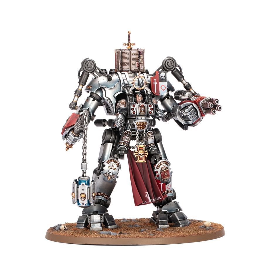Warhammer40k Grey Knights Grand Master In Nemesis Dreadnight