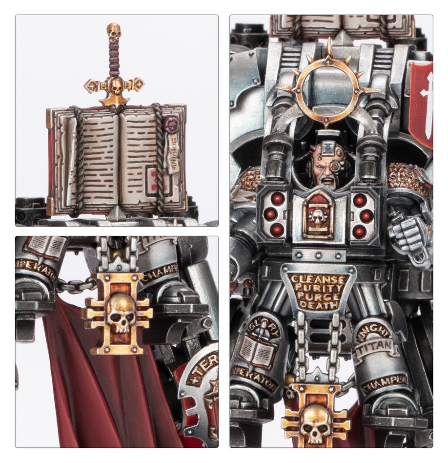 Warhammer40k Grey Knights Grand Master In Nemesis Dreadnight