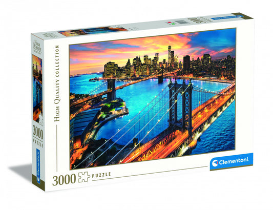 Clementoni Rompecabezas New York 3000 Pza