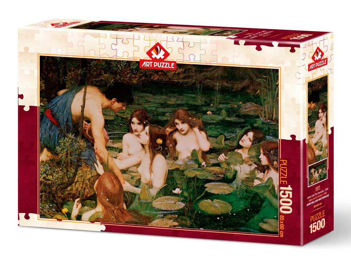 Art Puzzle Rompecabezas Hilas y las Ninfas 1500 Pzas