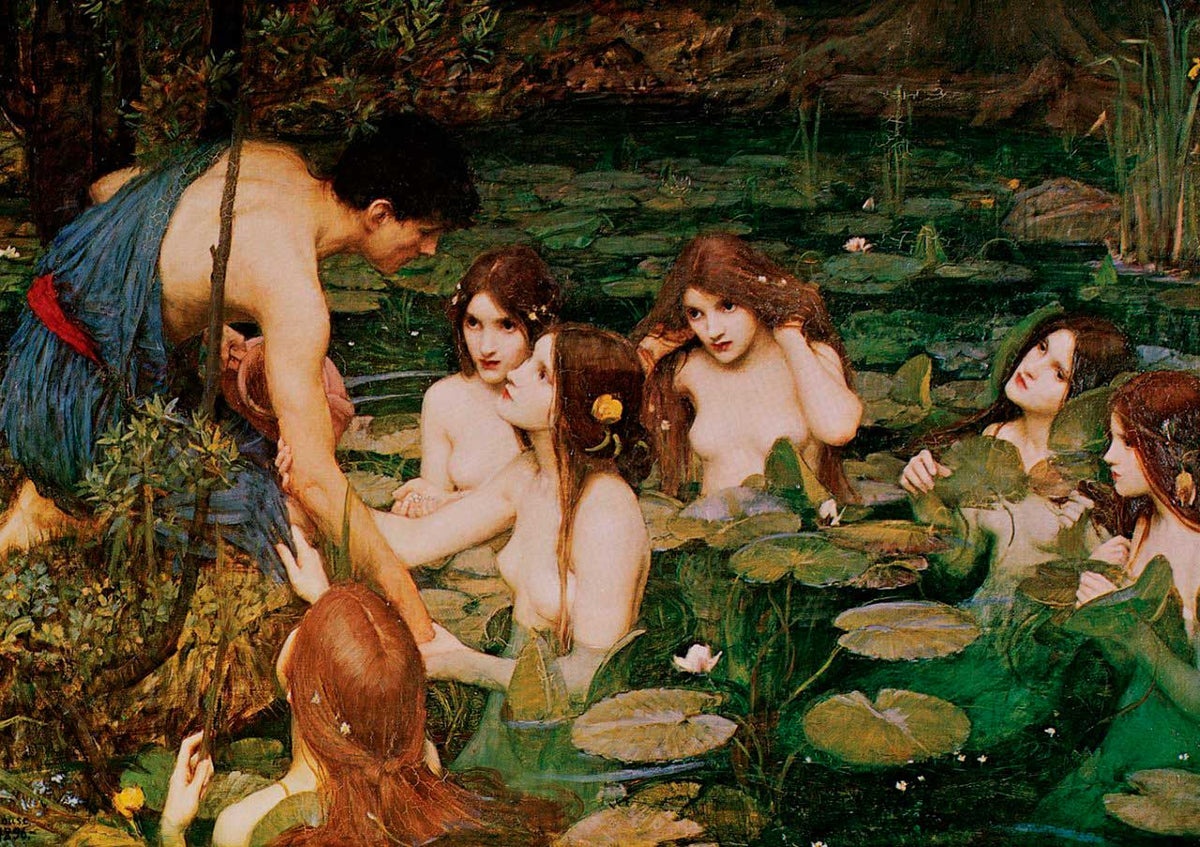 Art Puzzle Rompecabezas Hilas y las Ninfas 1500 Pzas