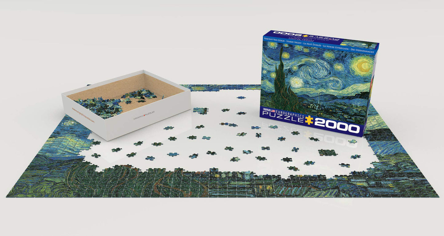 Eurographics Rompecabezas Noche Estrellada 2000 Piezas