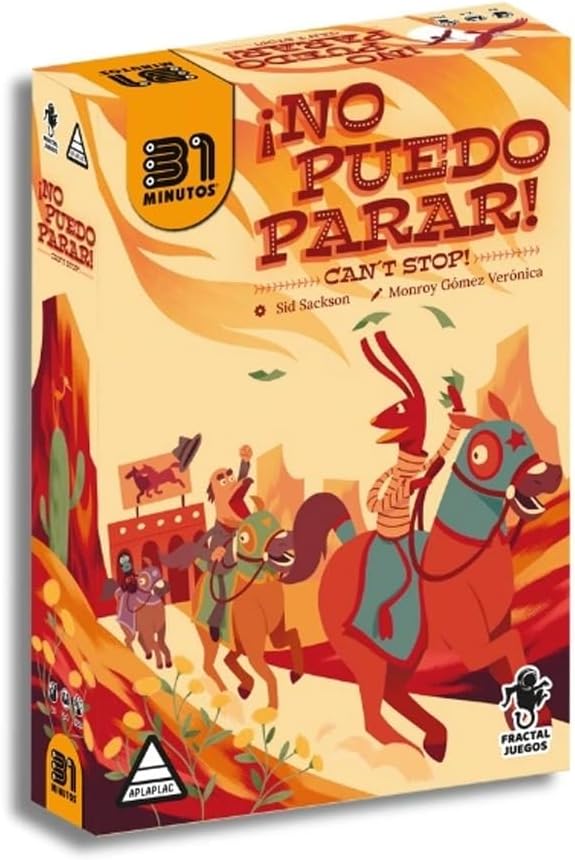 Fractal Juegos 31 Minutos ¡No Puedo Parar! Juego de mesa - En Español