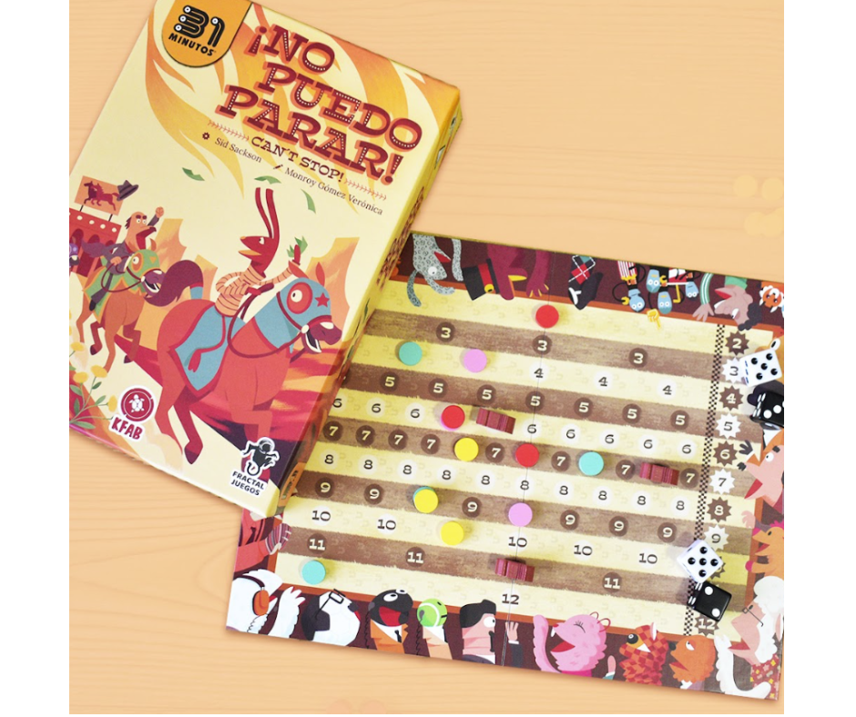 Fractal Juegos 31 Minutos ¡No Puedo Parar! Juego de mesa - En Español