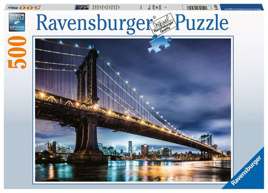 Ravensburger Rompecabezas Nueva York Nunca Duerme 500 Pza