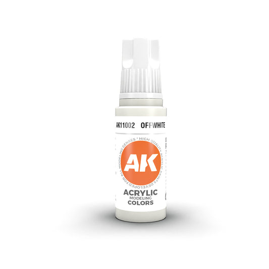 Ak Pintura Acrílica Gama Genérica AK11002 Offwhite 18ml