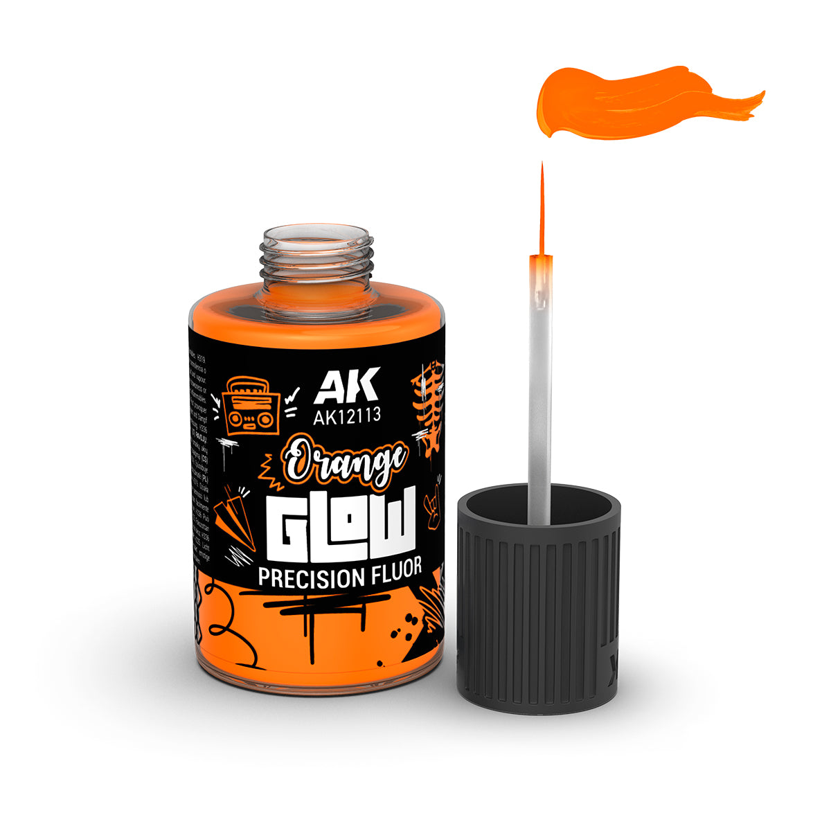 AK Orange Glow Precision Fluor AK12113 30ml