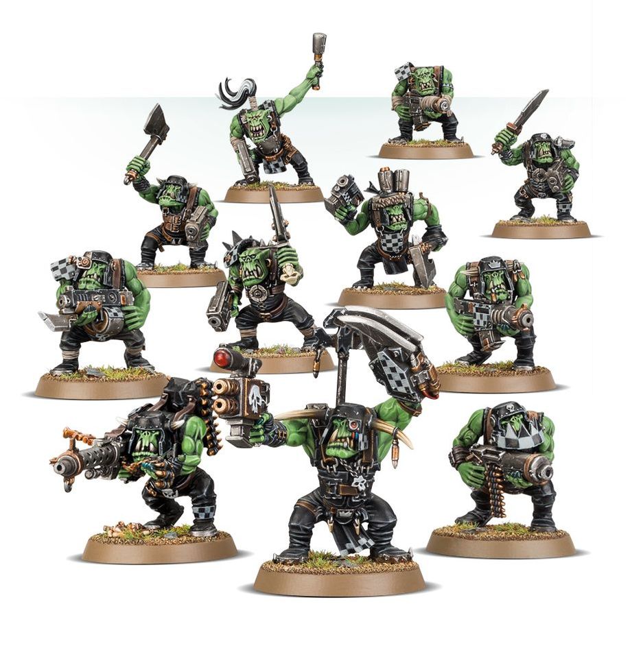 Games Workshop Warhammer 40k Orks Ork Boyz