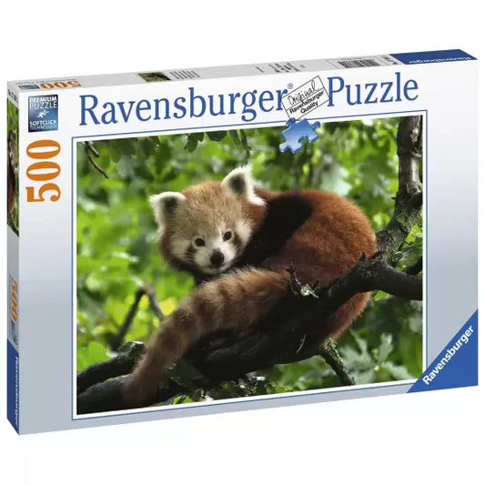 Ravensburger Rompecabezas Lindo Panda Rojo 500 Pza