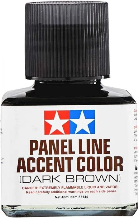 Tamiya Panel Line Accent Color Dark Brown 40ml