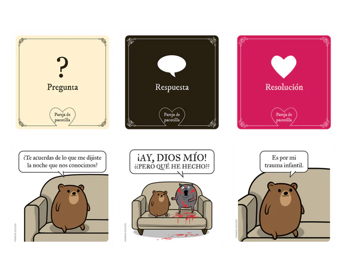 Pareja De Pacotilla Juego De Mesa - En Español