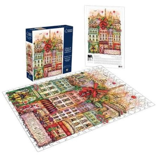 KI Puzzles Rompecabezas Medianoche en Paris 1000 Pzas