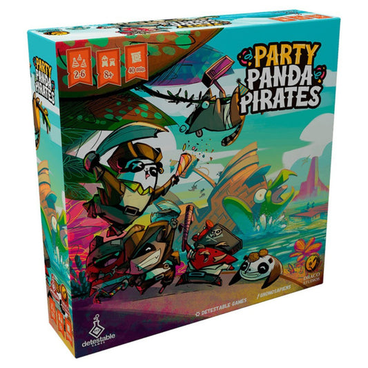 Party Panda Pirates juego de mesa en español