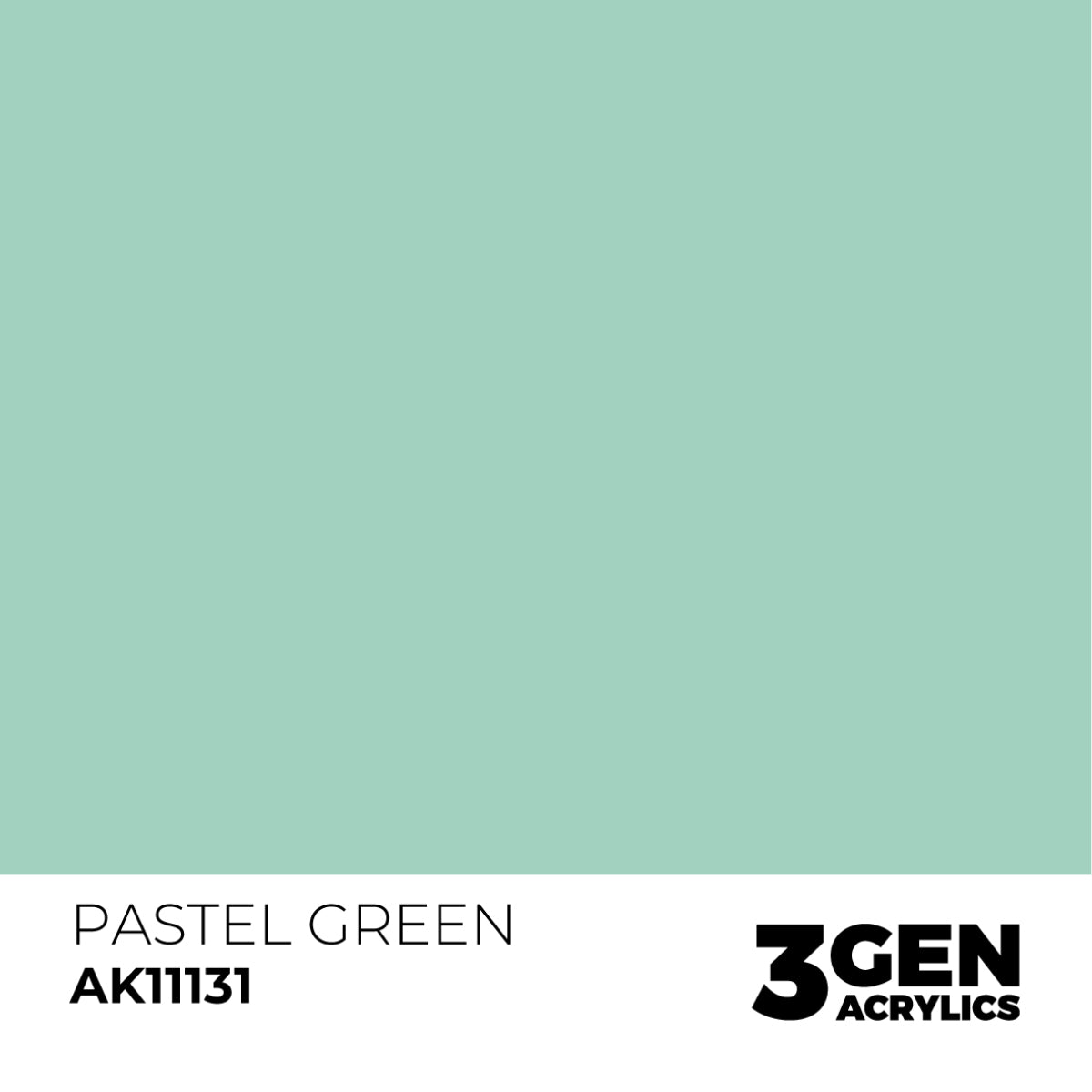 Ak Pintura Acrílica Gama Pastel AK11131 Pastel Green 18ml