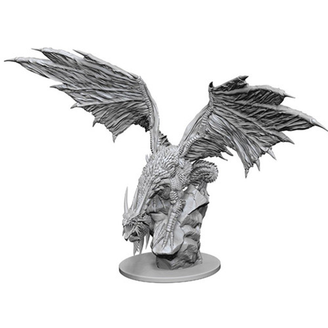 Pathfinder Deep Cuts Miniature Silver Dragon
