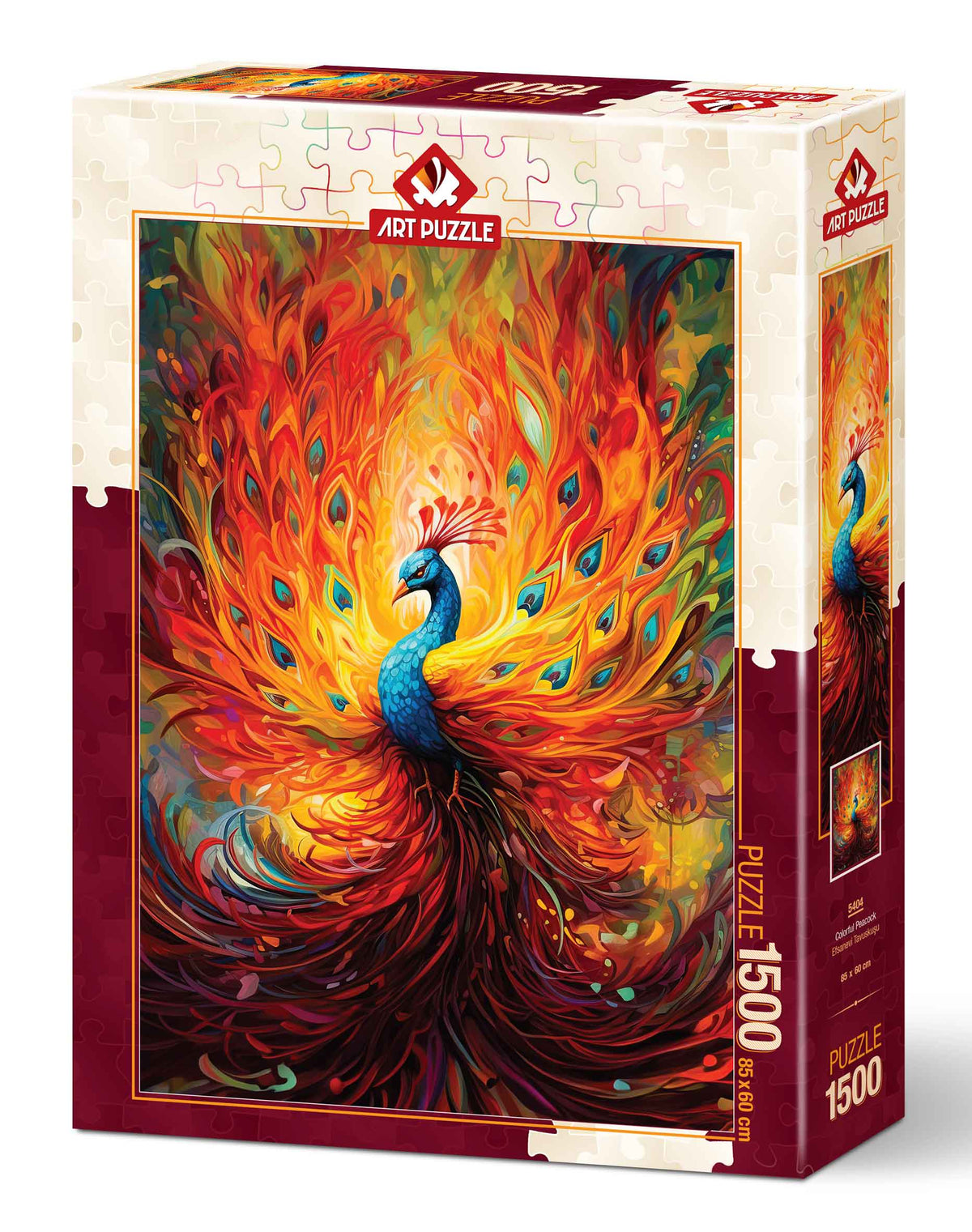Art Puzzle Rompecabezas Pavoreal Colorido 1500 Pzas