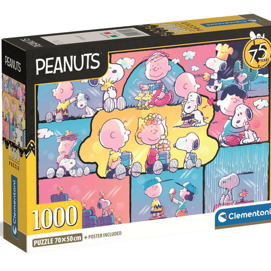 Clementoni Rompecabezas Snoopy Peanuts Amigos 1000 Pza