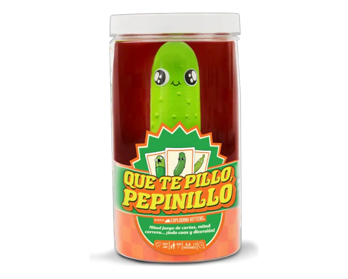 Exploding kittens Que Te Pillo Pepinillo Juego de Mesa - Español