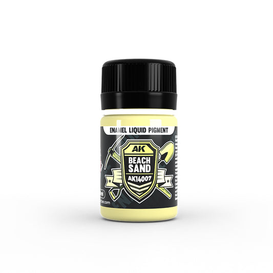 Ak Enamel Liquid Pigment Pigmento Liquido AK14007 Beach Sand 35ml