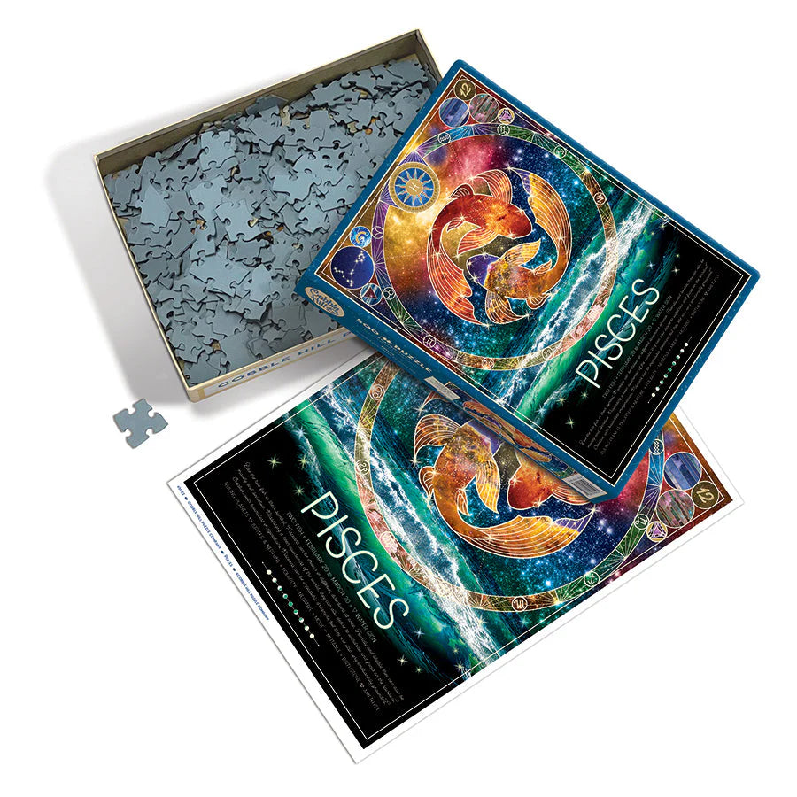 Cobble Hill Rompecabezas Zodiaco Piscis 500 Pza