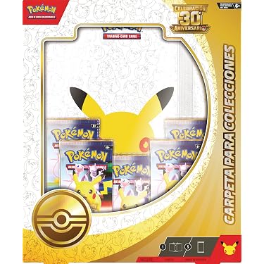 Pokemon TCG 30 Aniversario Carpeta para Colecciones Español