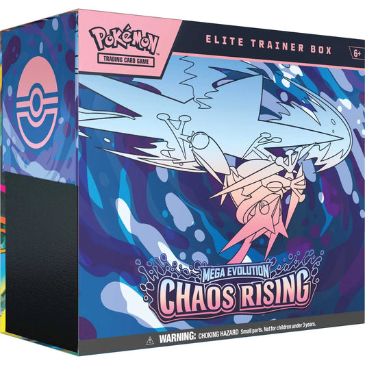 Pokemon Tcg Mega Evolution Chaos Rising Elite Trainer Box