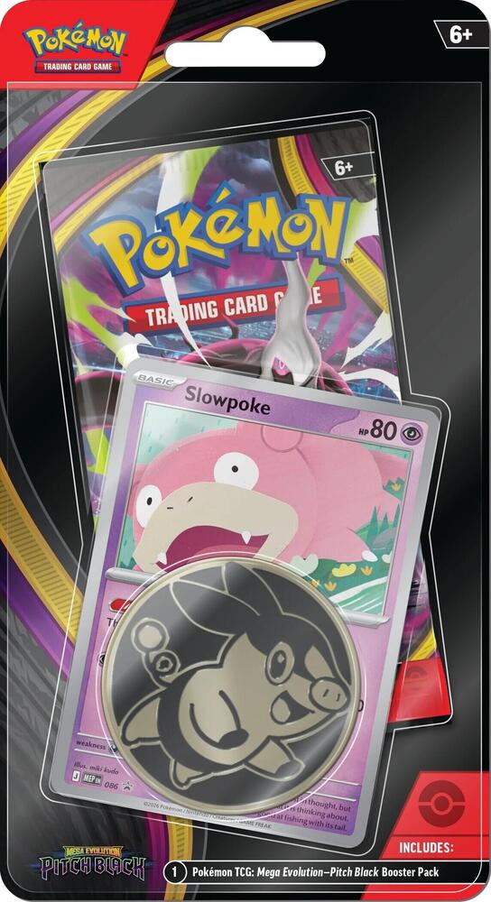 Pokemon Tcg Pitch Black Checklane Blister Slowpoke Inglés