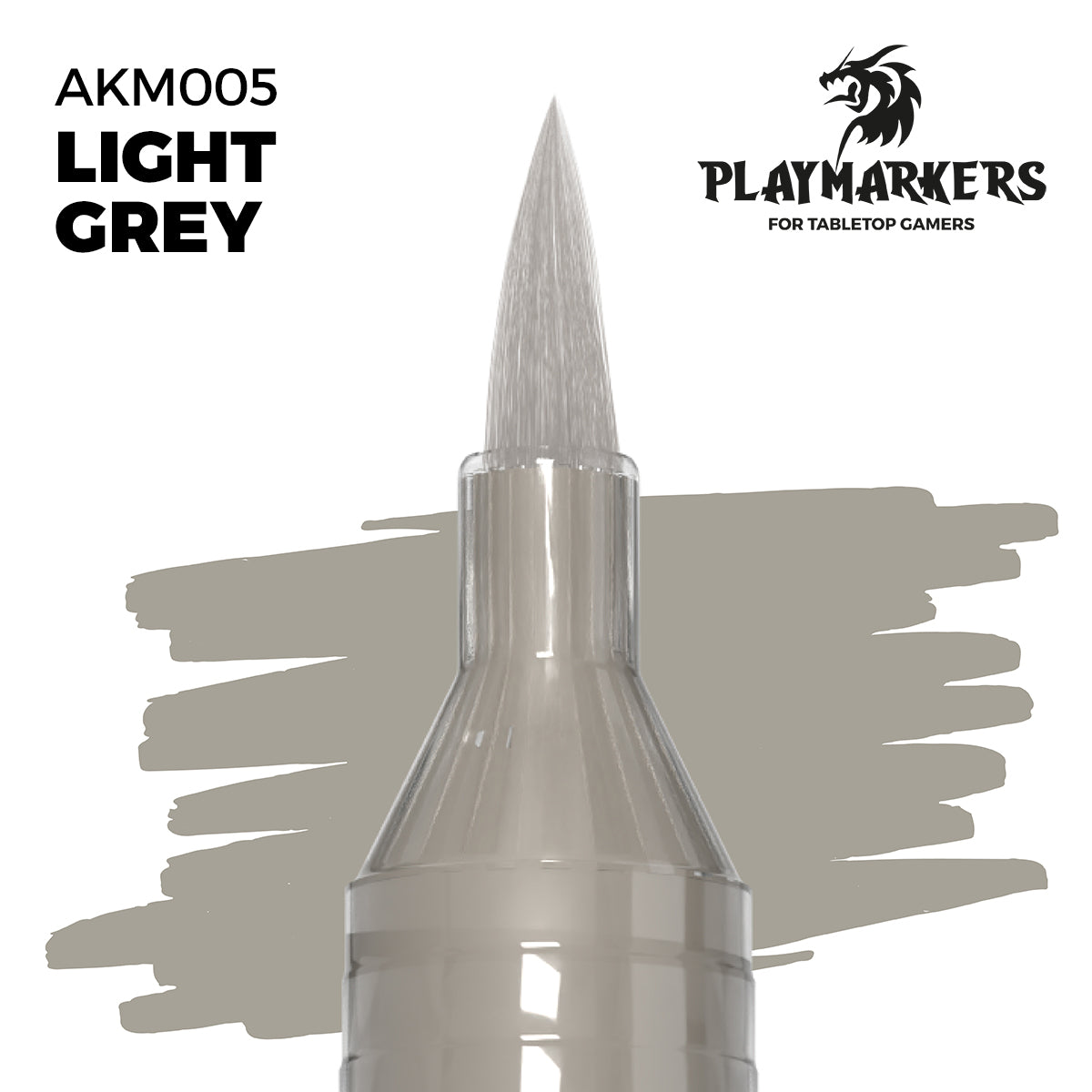 Ak Playmarker Rotulador De Pintura Acrílica AKM005 Light Grey